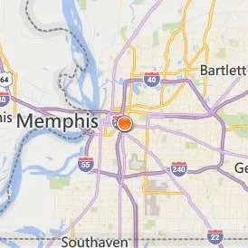 Southern College of Optometry Location Map - City View