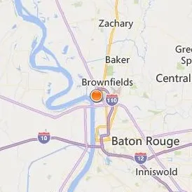 Southern University and A & M College Location Map - City View