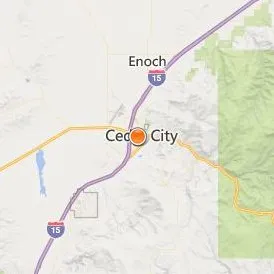 Southern Utah University Location Map - City View