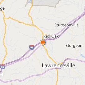 Southside Virginia Community College Location Map - City View
