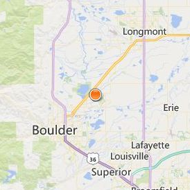 Southwest Acupuncture College Boulder Location Map - City View