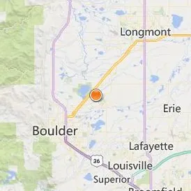 Southwest Acupuncture College Boulder Location Map - City View