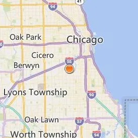 National Latino Education Institute Location Map - City View