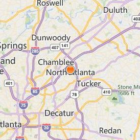 Strayer University Georgia Location Map - City View
