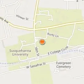 Susquehanna University Location Map - Street View