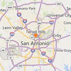 SW School of Business and Technical Careers Cosmetology Location Map - City View