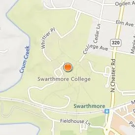Swarthmore College Location Map - Street View