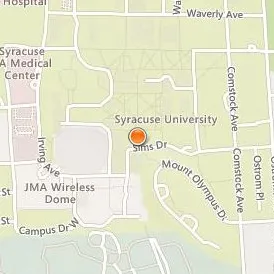 Syracuse University Location Map - Street View