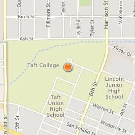 Taft College Location Map - Street View