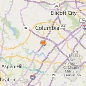 Maryland University of Integrative Health Location Map - City View