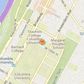 Teachers College at Columbia University Location Map - Street View
