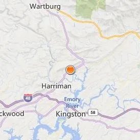 Tennessee College of Applied Technology Harriman Location Map - City View