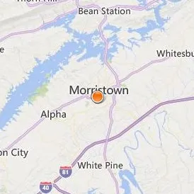 Tennessee College of Applied Technology Morristown Location Map - City View
