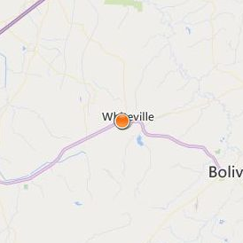 Tennessee College of Applied Technology Whiteville Location Map - City View