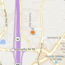 The Art Institute of Atlanta Location Map - Street View