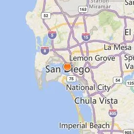 The Chicago School of Professional Psychology at San Diego Location Map - City View