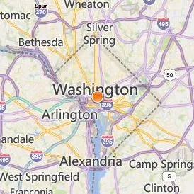The Chicago School of Professional Psychology at Washington DC Location Map - City View