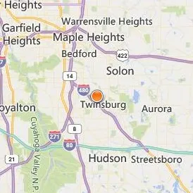 Paul Mitchell the School Cleveland Location Map - City View