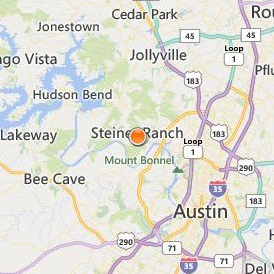 The Recording Conservatory of Austin Location Map - City View