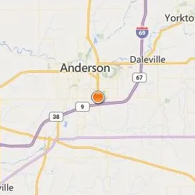 Summit Salon Academy Anderson Location Map - City View