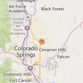 The Salon Professional Academy Colorado Springs Location Map - City View