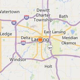 Western Michigan University Thomas M. Cooley Law School Location Map - City View