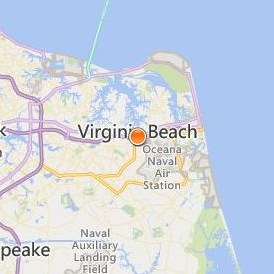 Centura College Virginia Beach Location Map - City View
