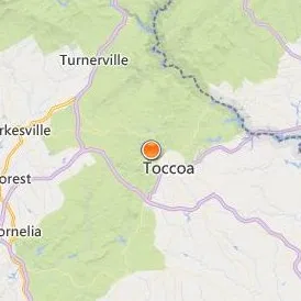 Toccoa Falls College Location Map - City View