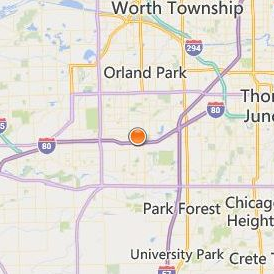 Paul Mitchell the School Bradley Location Map - City View