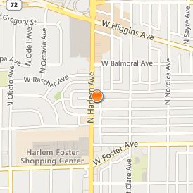 Tricoci University of Beauty Culture Chicago NW Location Map - Street View