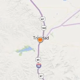 Trinidad State College Location Map - City View