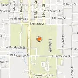 Truman State University Location Map - Street View