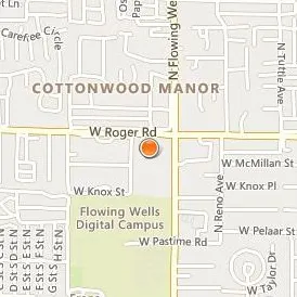 Tucson College of Beauty Location Map - Street View