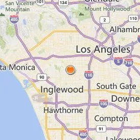 Universal College of Beauty Los Angeles 2 Location Map - City View
