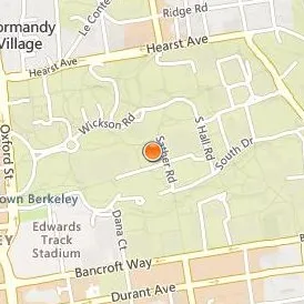 University of California Berkeley Location Map - Street View