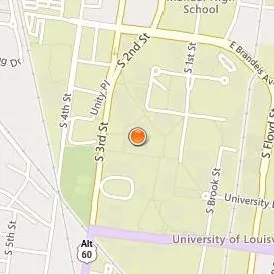 University of Louisville Location Map - Street View