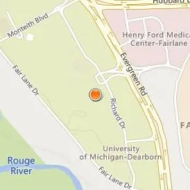 University of Michigan Dearborn Location Map - Street View