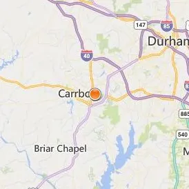 University of North Carolina at Chapel Hill Location Map - City View
