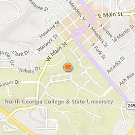 University of North Georgia Location Map - Street View