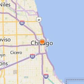 University of Phoenix Illinois Location Map - City View