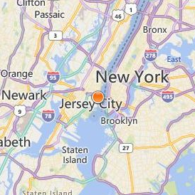 University of Phoenix New Jersey Location Map - City View
