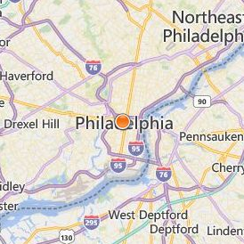 University of Phoenix Pennsylvania Location Map - City View