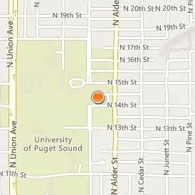 University of Puget Sound Location Map - Street View