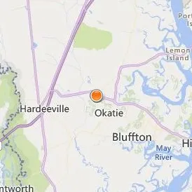 University of South Carolina Beaufort Location Map - City View