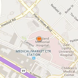 University of Texas Southwestern Medical Center Location Map - Street View