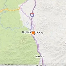 University of the Cumberlands Location Map - City View