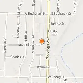 University of the Ozarks Location Map - Street View