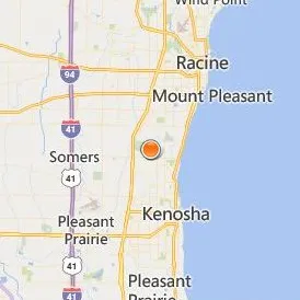 University of Wisconsin Parkside Flex Location Map - City View