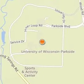 University of Wisconsin Parkside Flex Location Map - Street View