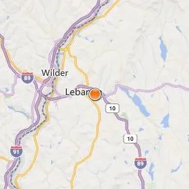 Upper Valley Educators Institute Location Map - City View